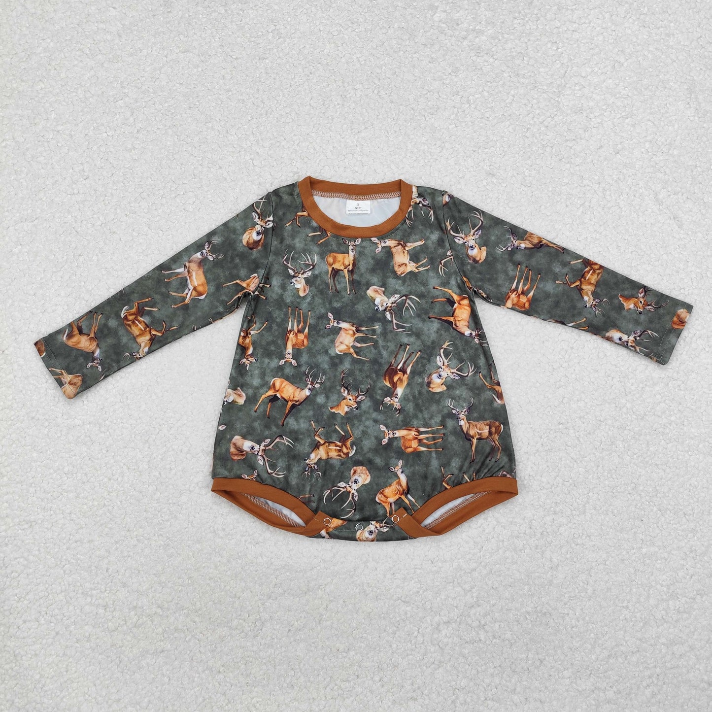 Boy Deer Romper