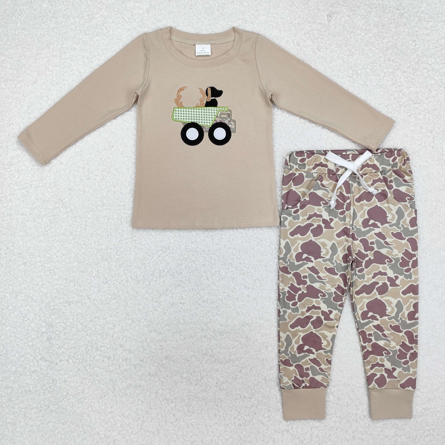 Boy Truck Pant Set