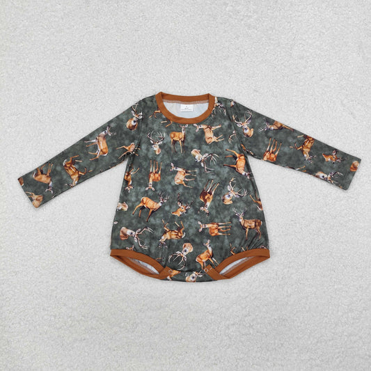 Boy Deer Romper
