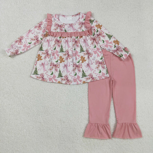 Girl Gingerbread Pant Set