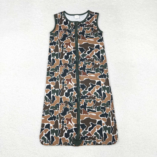 Boy Camo Sleep Sack Romper