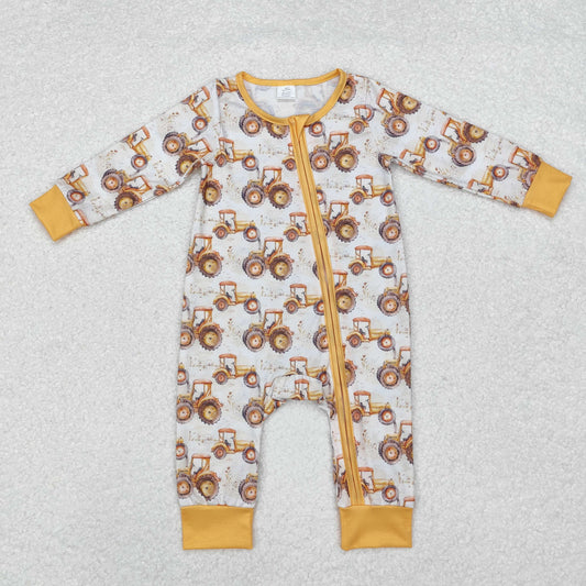 Boy Tractor Romper