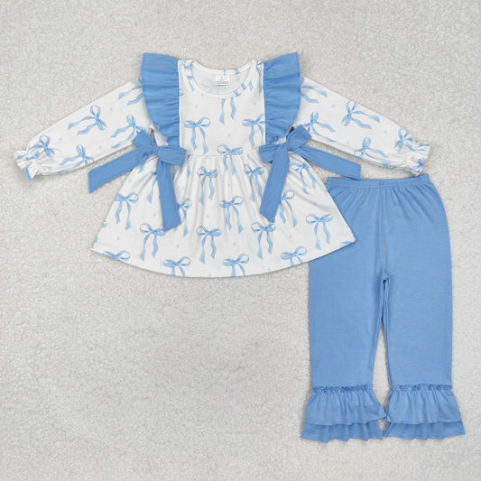 Girl Bow Pant Set